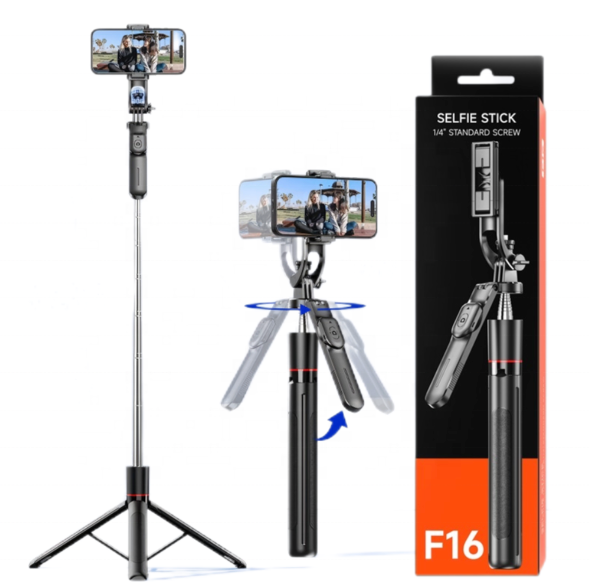 Adjustable Cell Phone Tripod Stand
