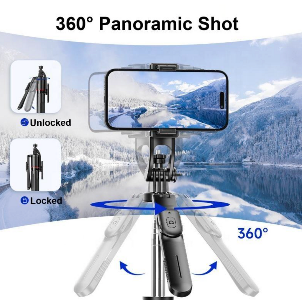 Adjustable Cell Phone Tripod Stand