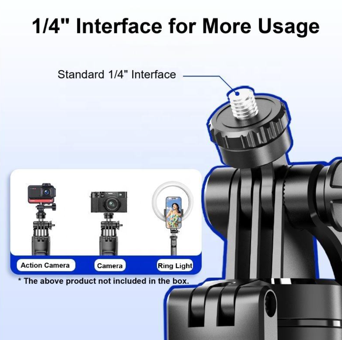 Adjustable Cell Phone Tripod Stand